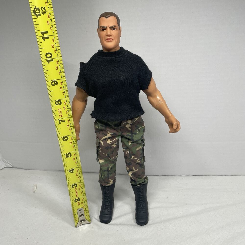 VINTAGE 1992 G.I. JOE 12” Action Figure C-022B With Shirt, Camel Pants, Boots
